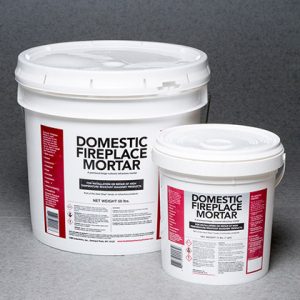 domestic fireplace mortar
